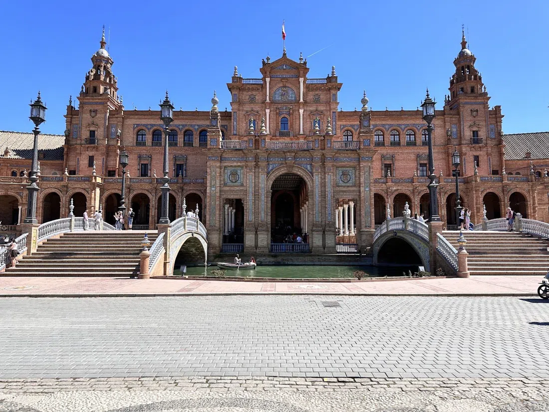 Barcas de la Plaza de España, Sevilla