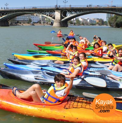 Kayaking on the Guadalquivir River